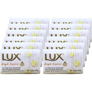 LUX - Bright Impress - Bar Soap - 12 x 80 g