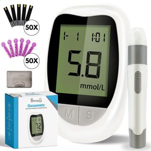 Boncy - Premium Glucosemeter Startpakket - Bloedsuikermeter - Bloedglucosemeter