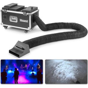 Rookmachine - BeamZ LF1500 ultrasone low fog machine - laaghangende rook