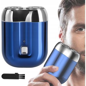 Mini - Draagbaar Elektrisch Scheerapparaat - Waterdicht - Geschikt voor Gevoelige Huid - 300 mAh - 50 Minuten Batterijduur