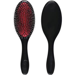 Cushion Haarborstel met Softe Nylon Pennen en Boar Borstels - Ideaal voor Detangling en Styling