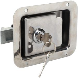Paddle Handvat Klink 304 Rvs Heavy Duty Deurslot Met 2 Sleutels Voor Reizen Trailer Camper - Rv Sloten .