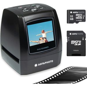 AGFA PHOTO Diascanner - 10MP - 2.4'' LCD - Inclusief 32GB SD Kaart