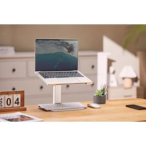 Laptopstandaard HT45L, ergonomische laptophouder voor bureau