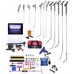 Professionele PDR set voor deukreparatie zonder spuiten