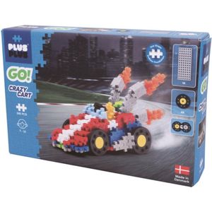 Plus-Plus - Go! Crazy Cart - Constructiespeelgoed - Set Met Bouwstenen - 240 Delige Bouwset - Bouwspeelgoed - Vanaf 7 Jaar