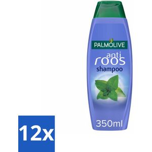 Palmolive Shampoo Anti-Roos 350 ml - Voordeelverpakking - 12 stuks