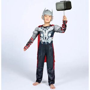 Thor superhelden kostuum, kind, maat 110/116