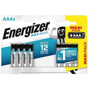 Energizer Max Plus Micro AAA batterijen 10 pack