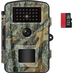 Wildcamera - Wildcamera voor Buiten - Wildcamera met Nachtzicht - Wild Camera - Buitencamera met Nachtzicht