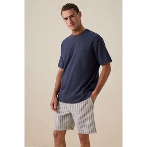 Sissy-Boy - Donkerblauw boxy T-shirt