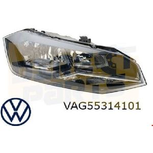 Volkswagen Polo VIII (7/17-7/21) Koplamp Links (halogeen / H7 / H7) OES! 2G1941005