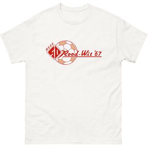 Rood Wit67 - T-shirt - White, L