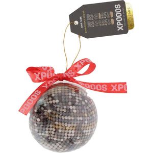 XPOOOS - Kerst ornament Twinkly Dames Sokken - 1-Pack - Maat One Size