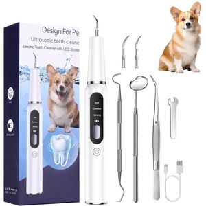 Vitdipy - Waterflosser Draadloos - Monddouche - Oplaadbaar - Waterflosser draadloos - Tandsteen & Tandplak Verwijderaar - Hondentandenborstel - Wit