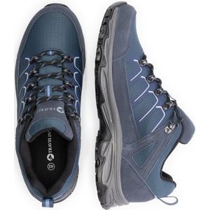 Travelin' Bogense - Lage Heren Wandelschoenen - Waterdicht en ademend - Blauw - Maat 42