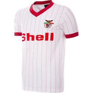 COPA - SL Benfica Uitshirt 1985/86 - Voetbalshirt - Wit - Heren