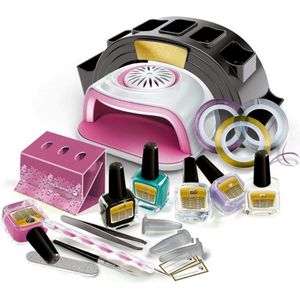 Crazy Chic - Nail Passion Set - Kleuren En Knutselen - Nagelset Voor Meisjes - Modeontwerpkit Voor Kinderen 8 Jaar - Creatief Cadeau Voor Meisje
