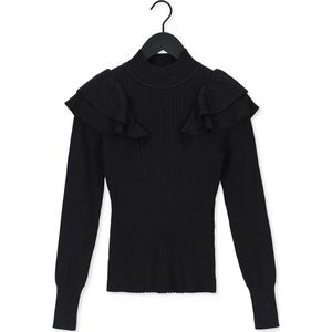 Freebird Delenay Sweater Truien & vesten Dames - Sweater - Hoodie - Vest- Zwart - Maat XS
