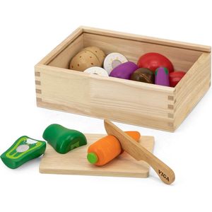 Viga Toys Speelgoedeten en -drinken - Groentenbox