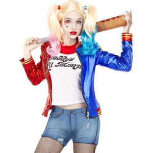 FUNIDELIA Harley Quinn Kostuum set - Suicide Squad - Maat: M