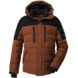 Killtec - 43489 - Heren Winterjas - Roest/Zwart - Padded