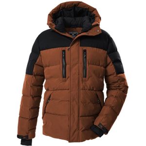 Killtec - 43489 - Heren Winterjas - Roest/Zwart - Padded