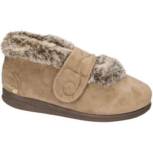 Padders -Dames - beige - pantoffels - maat 38