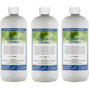 Bodylotion Dennen 1 Liter - set van 3 stuks