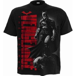 Spiral Batman Heren Tshirt -XL- THE BATMAN - COMIC COVER Zwart