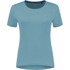Rogelli Core Hardloopshirt Dames - Sportshirt Korte Mouwen - Blauw - Maat XXL