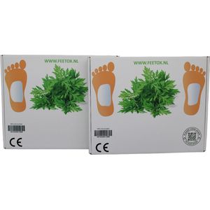 Detox voetpleister | Bijvoet (64 stuks) - Ontgiften, beter stofwisseling, betere nachtrust, meer energie