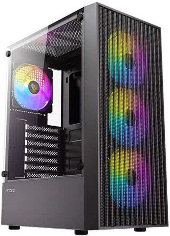 Antec - AX27 Elite RGB - PC-behuizing - Zwart - ATX - ITX - mATX