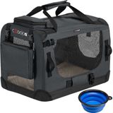 Cadoca Honden & Katten Reismand S - 51x35x36cm - Antraciet