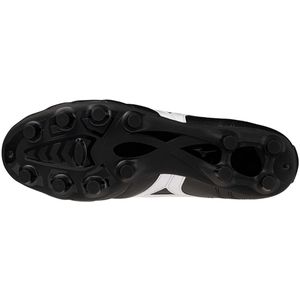 Mizuno - Morelia II Club FG - Voetbalschoenen - Zwart/Wit/Chinees Rood