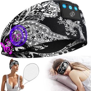 Equivera Slaapmasker Bluetooth - Slaap Koptelefoon - Bluetooth Slaapmasker - Oogmasker Slaap - Slaapmasker met Speakers - Slaap Koptelefoon - Hoofdband - Slaapmasker - Voor een fijne nachtrust!