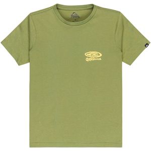 Quiksilver - T-shirt Hw Snaky Ways - Loden Green - Korte Mouwen - 100% Katoen