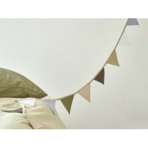 Yumeko - Vlaggenlijn - Groen - Katoen - Eco, Bio & Fairtrade