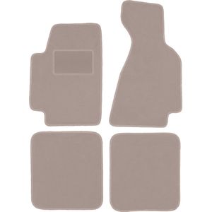 Beige veloursmatten voor: Audi 80 B5 cabrio (1994-2000)