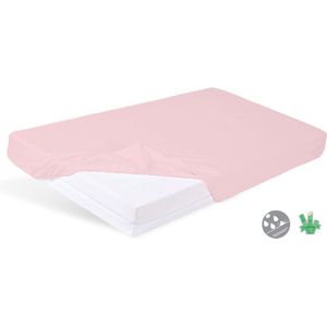 Waterdicht Bamboe Ledikantlaken 70x140 cm - Zacht Roze