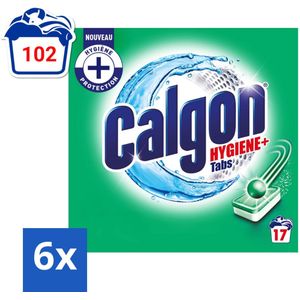 Calgon - Ontkalkingsmiddel - 221 g - 17 Capsules - Voordeelverpakking - 6 stuks