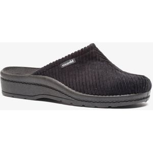 Blenzo heren pantoffel zwart - Maat 41 - Sloffen