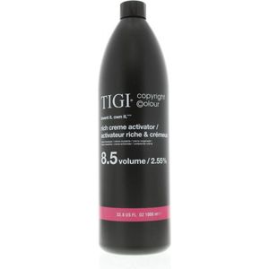 TIGI COPYRIGHT COLOUR ACTIVATOR RICH CRÈME DEVELOPER OXIDATIE 2,55% - 8,5 VOL. 1000ML