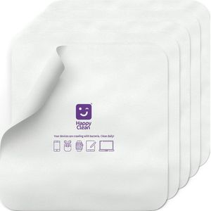 Happy Clean Microvezeldoekjes - 20x20 cm - Wasbaar - Voor Beeldschermen