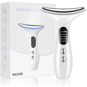 NAXSIR EMS Gezichtsmassage - Skincare Apparaat voor Gezicht & Hals - Huidverjongingsapparaat