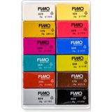 STAEDTLER FIMO leather-effect set - colour pack 12 st