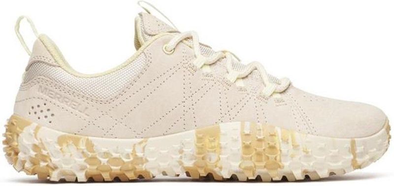 Merrell - J008178 WRAPT - Wandelschoenen - Wit/Beige - Suede/Rubber