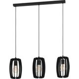 EGLO Bajazzara Hanglamp - E27 - 89 cm - Zwart