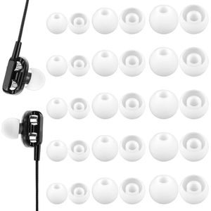 Allecto plus - Siliconen Oordopjes Set | Ruisonderdrukking | In-Ear | 15 paar