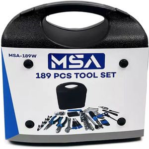 MSA 189-delige gereedschapskoffer